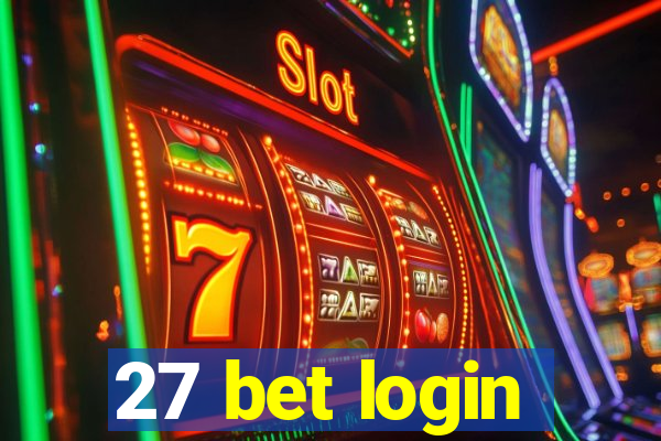 27 bet login